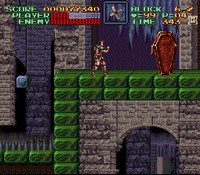 une photo d'Ã©cran de Super Castlevania 4 sur Nintendo Super Nes